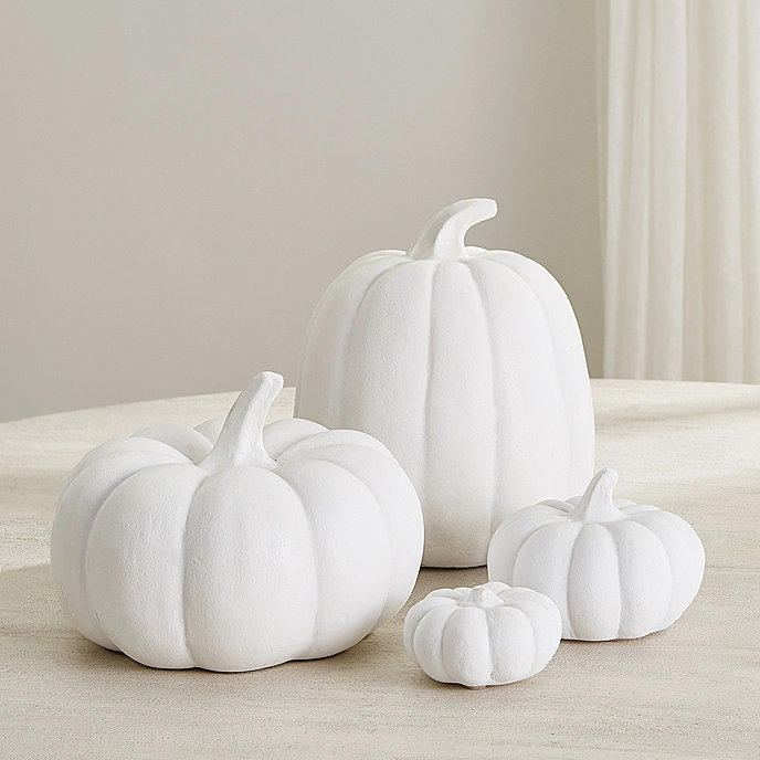 white bisque pumpkins 
