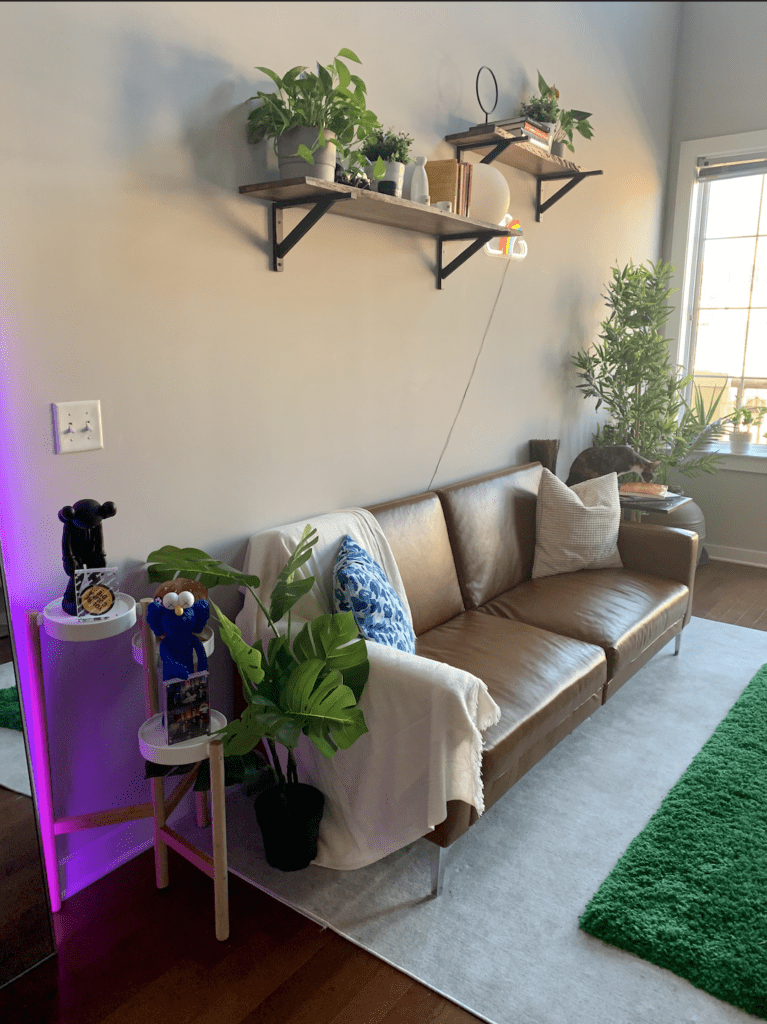 Check out my recent project where we made sure to incorporate tons of plants to bring some nature inside