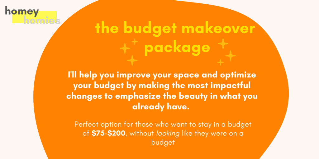 budget bedroom makeover package