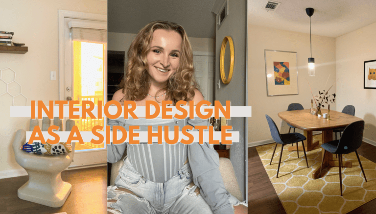 interior design as a side hustle: a how to guide