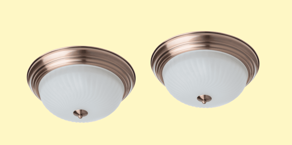 Two boob lights - the ultimate way to make your home look cheaper