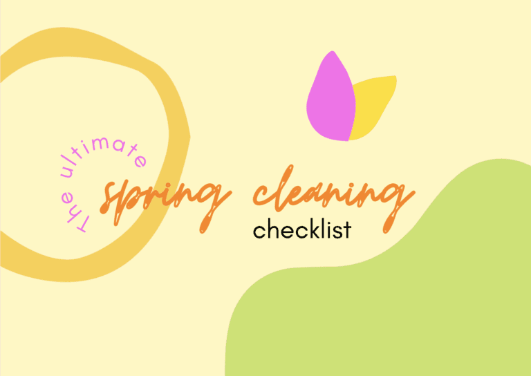 the ultimate spring cleaning checklist