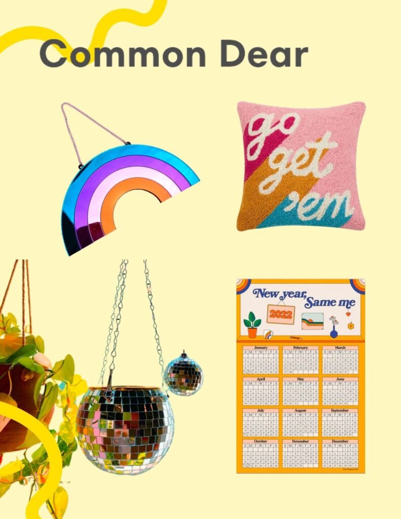Common Dear fun and colorful LGBT-owned gift shop and lifestyle brand