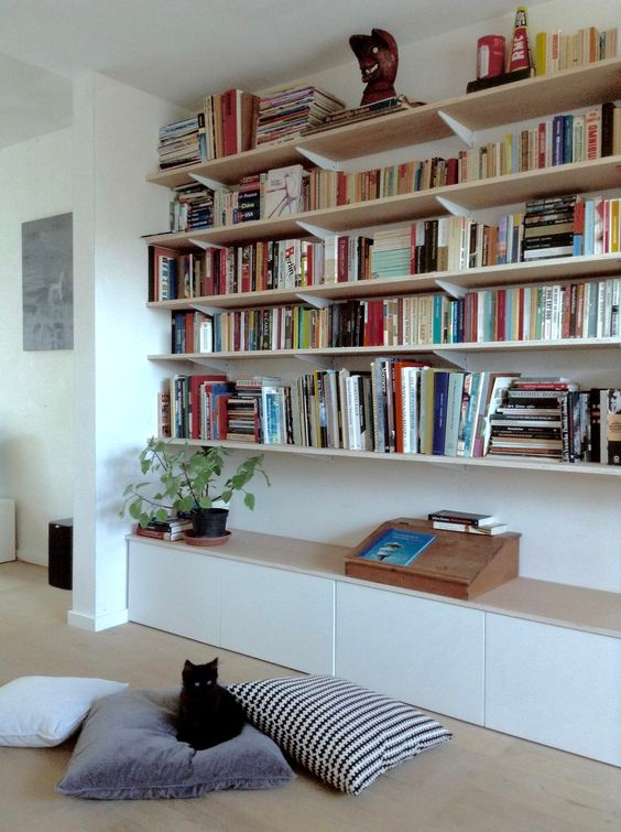 Floyd floating bookshelves